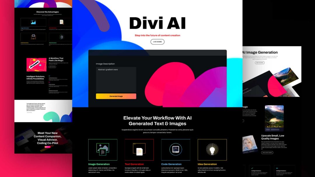 AI Theme for Divi