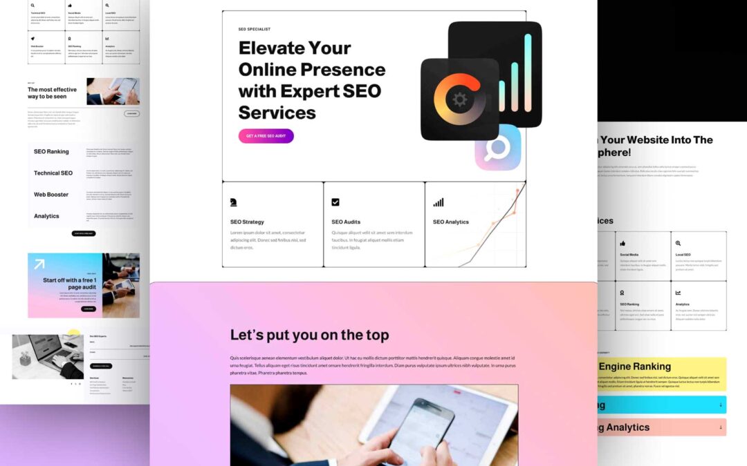 SEO Specialist Theme For Divi